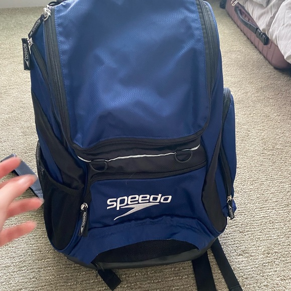 Speedo Teamster 35L Blue Backpack - Picture 2 of 12